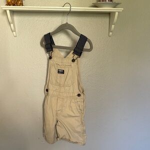 OshKosh B'gosh Tan Kids Overalls